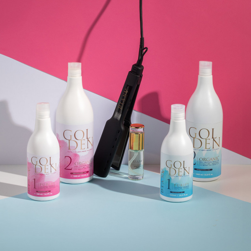 GOLDEN PRO BUNDLE + ONLINE TRAINING-Protein Straightening-Diana Beauty