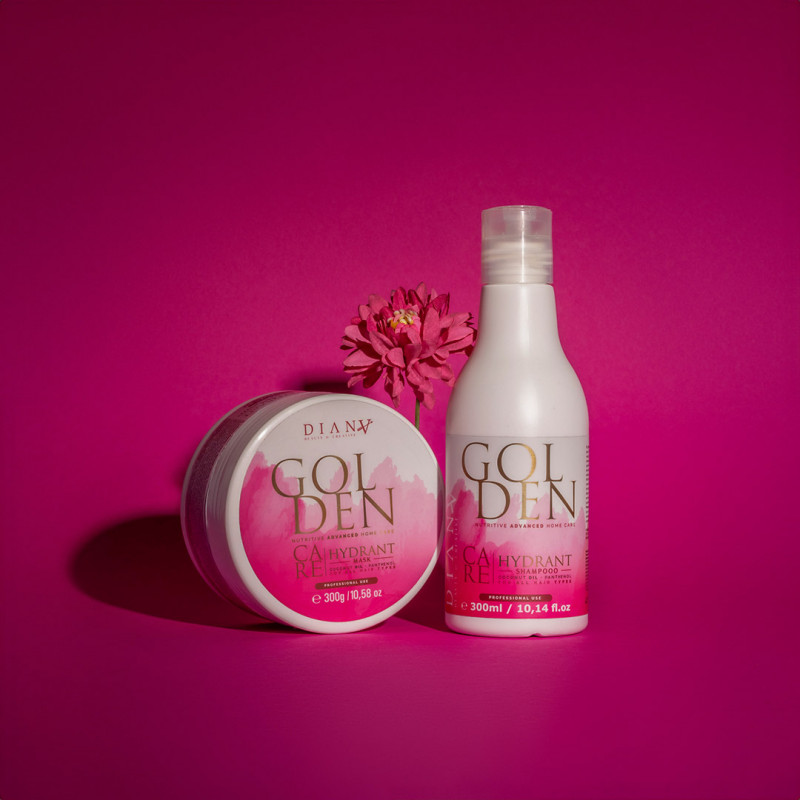 GOLDEN PROFESSIONAL CARE SET-Home Care Bundles-Diana Beauty
