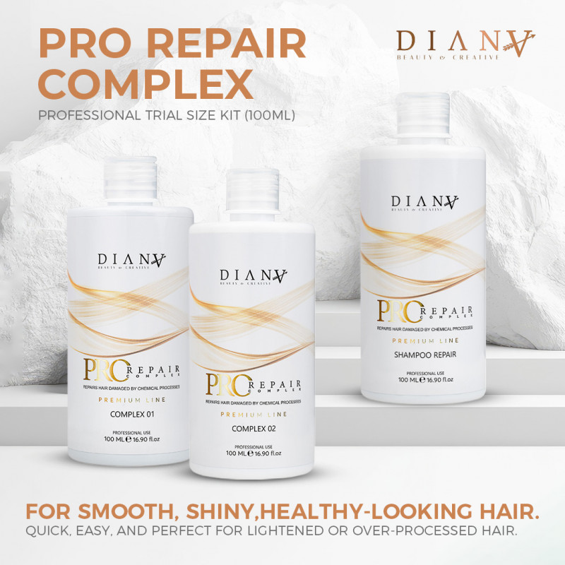 PRO REPAIR COMPLEX – TRIAL SIZE KIT-Intensive Hair Repair-Diana Beauty